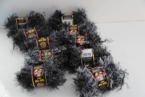 Ten Skeins Of Fun Fur Prints Yarn