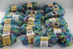 Twenty Skeins Of Variegated Phentex Fashion Eight Yarn