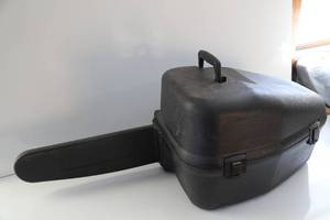 Gas Powered Echo Chain Saw In Carrying Case