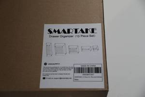 Thirteen Piece Set Of Smartake  Drawer Organizer