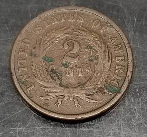 1865 US TWO CENT PIECE