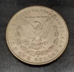 1878-S MORGAN SILVER DOLLAR AU