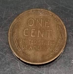 1909-S US WHEAT CENT BETTER DATE COIN