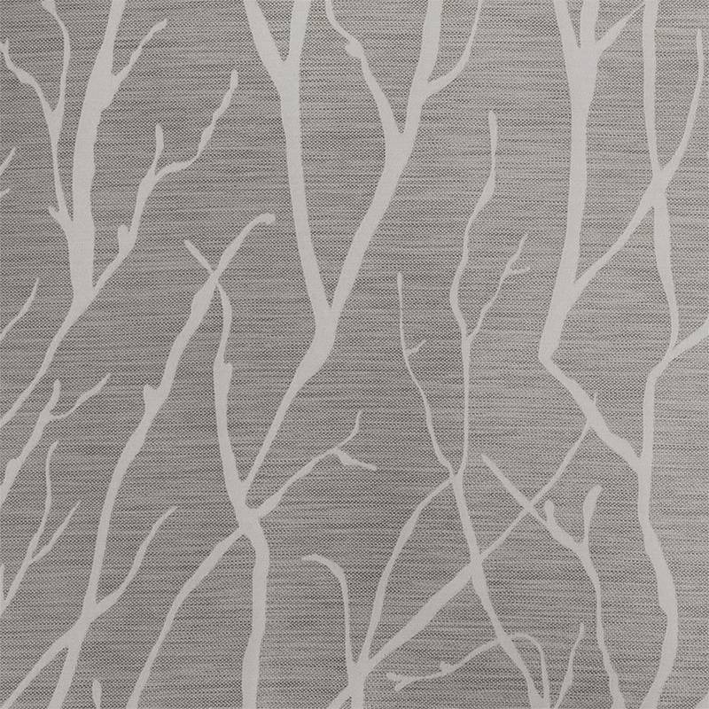 lot 40 image: Exclusive Home Curtains - Woven Grommet Top Forest Hill Panel Pair, 84,  Ash Gray