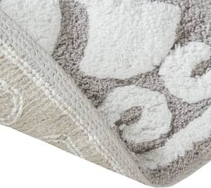 lot 54 image: Madison Park Casablanca 100% Cotton Tufted Bathroom Rug, 25, Taupe