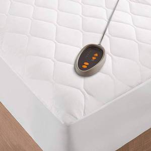 lot 20 image: Beautyrest Cotton Blend Heated Mattress Pad Secure Comfort Technology, Full
