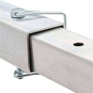 lot 59 image: Werner 97P Adjustable True Grip Stabilizer and Surface Protectors for Extension Ladders