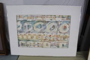 Gouche #888 Signed&Numbered Print , FramedSingle Matte