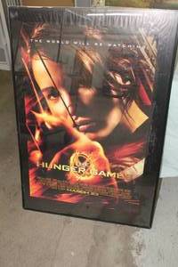The Hunger Games circa 2012 Poster , Plastic FramePlexiglass
