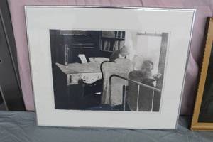 Judys Room by Alan Larkin Signed Artist Proof Print , FramedSingle Matte