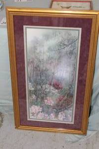 Pastel Forest by Lena Lui #23712500 Signed&Numbered Print , FramedDouble Matte