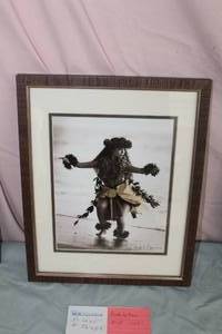 Hawaiian Dancer by Randy Jay Braun Signed Print , FramedDouble Matte