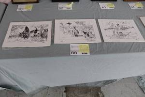 Lot of (3) Civil War Battle 3-piece Set