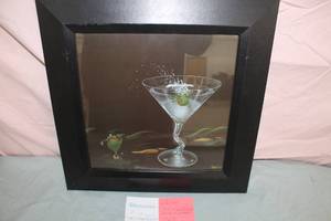 TD Off by Michael Godard Signed Print , Wood Frame