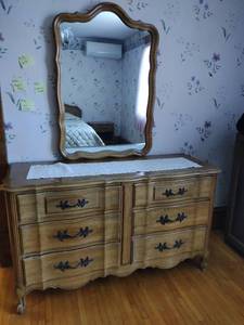 Vintage Dresser with Mirror