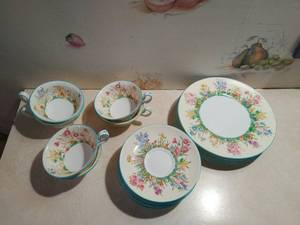 Wedgewood Prairie Flowers China