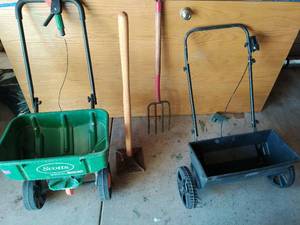 Collection of Yard Tools
