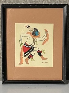 Series of 6 Harrison Begay Prints