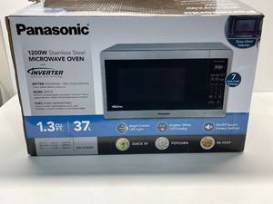 Panasonic 1200w Stainless Steel Microwave
