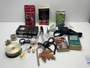Books, Assorted Household Items