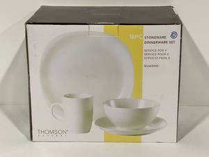 Thomsen Pottery 16 Piece Stoneware Set