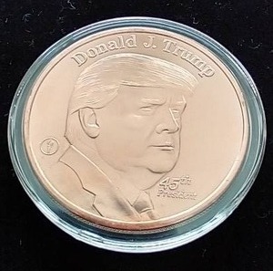 Donald Trump 1 Oz. Copper Round