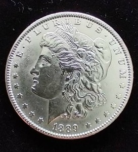 1889 Morgan Dollar