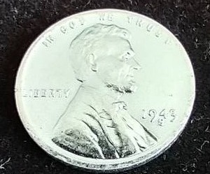 1943-S Steel Wheat Penny