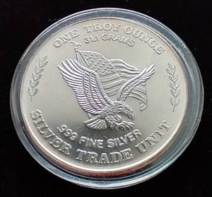 1981 1 Oz. Silver Round