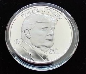 Donald Trump 1 Oz. Silver Round