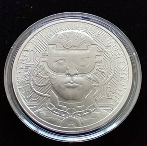 Bitcoin 1 Oz. Silver Round
