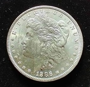 1886 Morgan Dollar