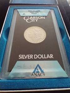 1882-CC Morgan - GSA Hoard - MS63 With COA & Box