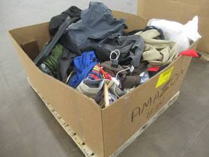 lot 807 image: LEFT OVER ITEMS FROM THE AMAZON BIN SALE - You may find several treasures, including clothes, costumes, games and more