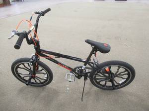 lot 841 image: Mongoose Rebel Freestyle Boys BMX Bike. Scratched.