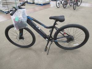 lot 843 image: Schwinn Boundary Electric Mountain Bike in Black, S7522WMDS - Bad Battery.