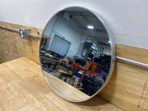 lot 39 image: 24 Circular Mirror (Silver)