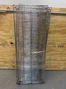 lot 107 image: Lot of 4 HDX Metal Shelves
