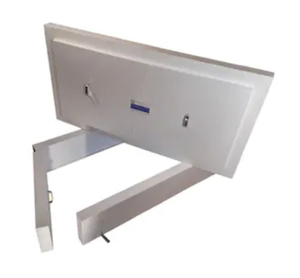 lot 132 image: THE ENERGY GUARDIAN Cover For Folding Attic Ladder 33-in X 61-in Pull-Down Ladder Cover