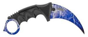 Karambit Fighting Claw Knife with Carrying Case - 7.5 Overall