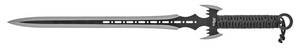 Stealth Ninja Sword and Kunai Throwing Knife Set with Sheath - 27 Overall Length x 16.25 Blade Length