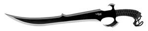 Eastern Pirate Cutlass Sword with Throwing Knife Set - 26.5 Overall Length x 21.5 Blade Length