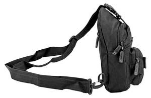 Military Side Sling Bag - Black