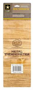 US Army American Eagle Metal Thermometer - 17 x 5