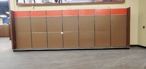 Retail Wall-mount Pegboard and Shelf Uprights (4ft wide per section)