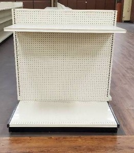 Retail Gondola End-cap Display Shelving (4ft wide)