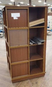 Retail T-shirt Display Cube on Casters