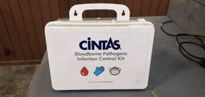 Cintas Bloodborne Pathogens Control Kit - Latches broken on box