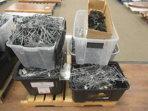 Mixed Pallet of Pegboard Display Hooks