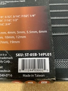 Hex Bit Socket Set